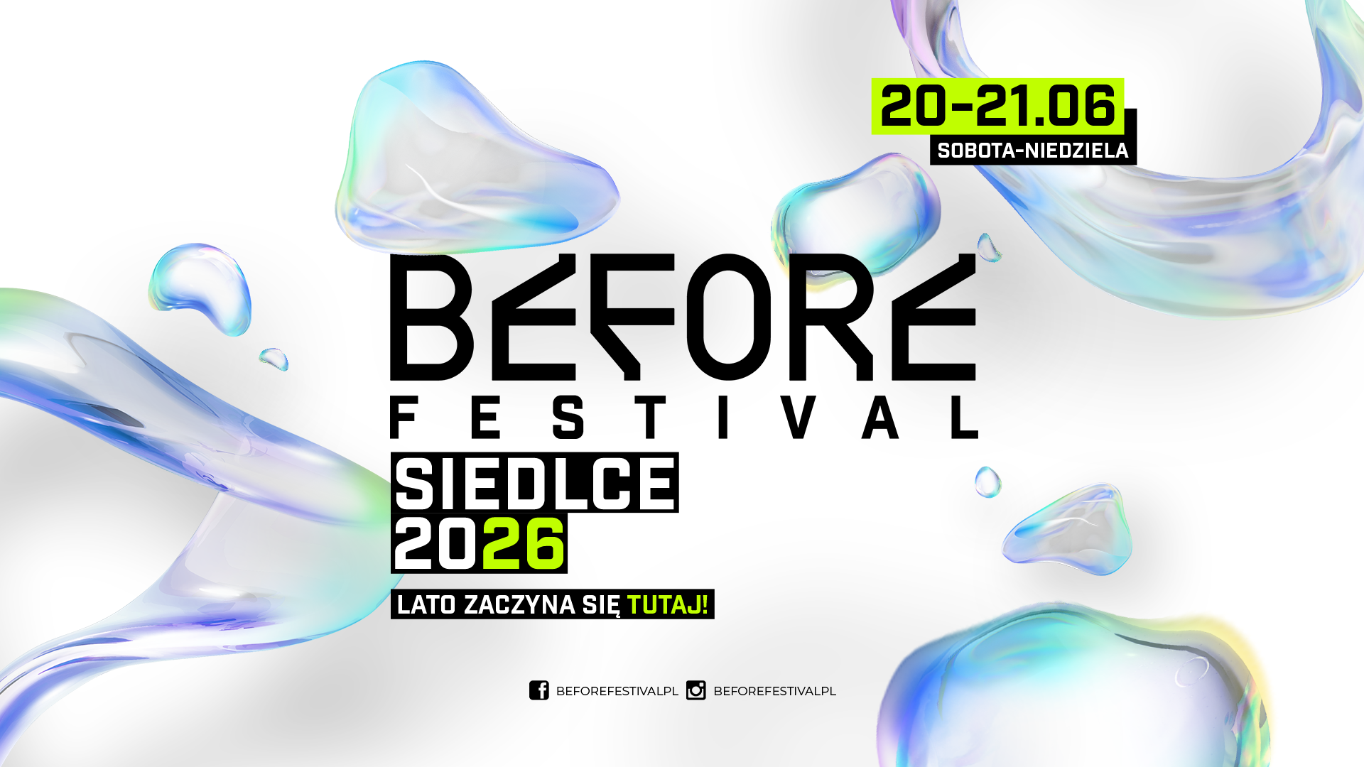 BEFORE FESTIVAL 2026 - SIEDLCE - plakat poziom
