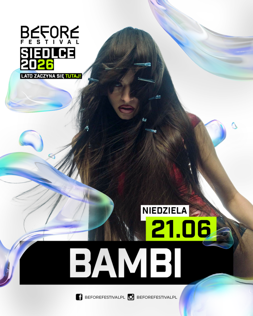 BAMBI - BEFORE FESTIVAL 2026 - SIEDLCE - LINEUP KONCERT