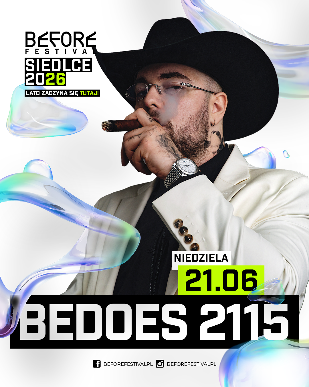 BEDOES 2115 - BEFORE FESTIVAL 2026 - SIEDLCE - LINEUP KONCERT